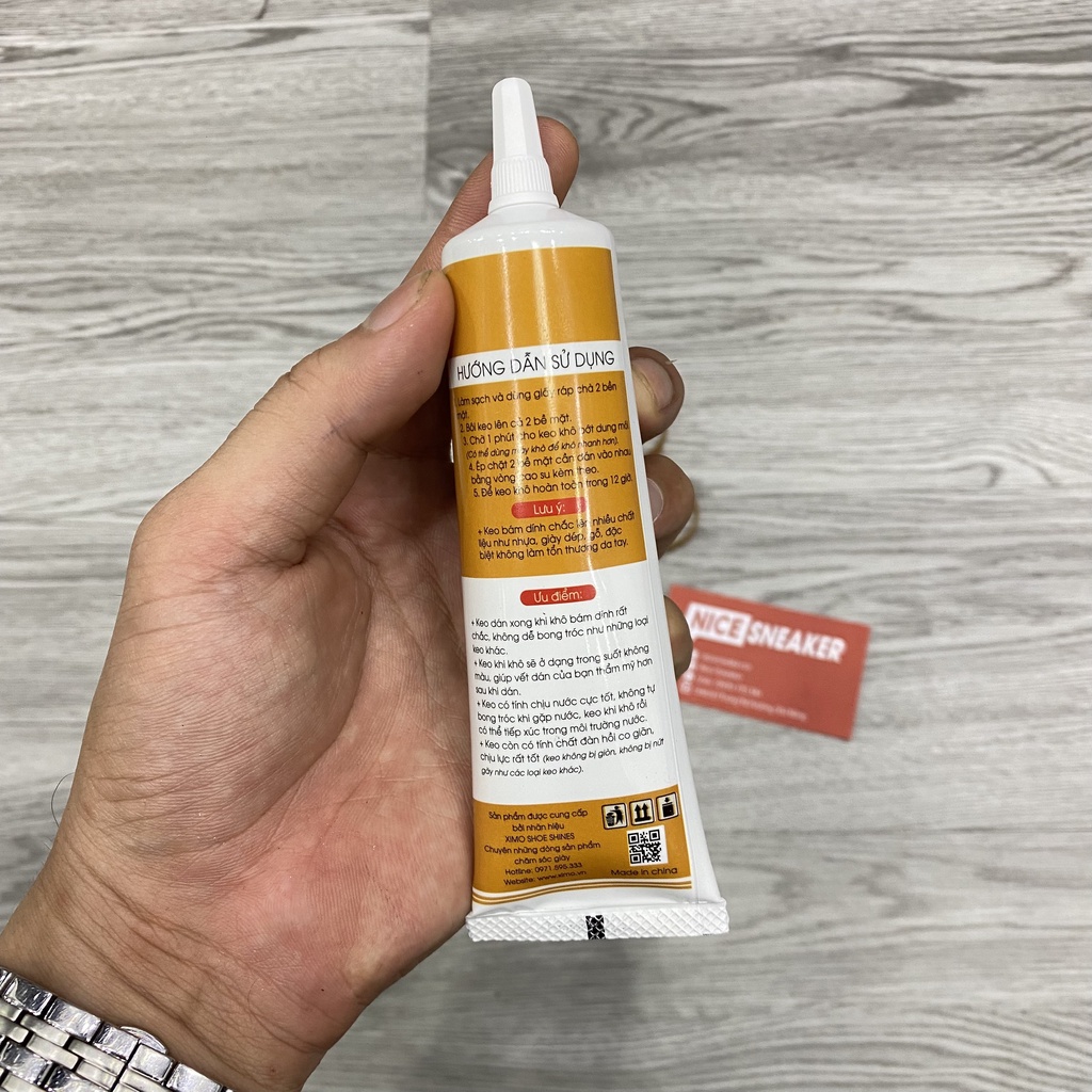 Keo dán đế giày thương hiệu Ximo - Hype Sneaker - Chất lượng cao cấp
