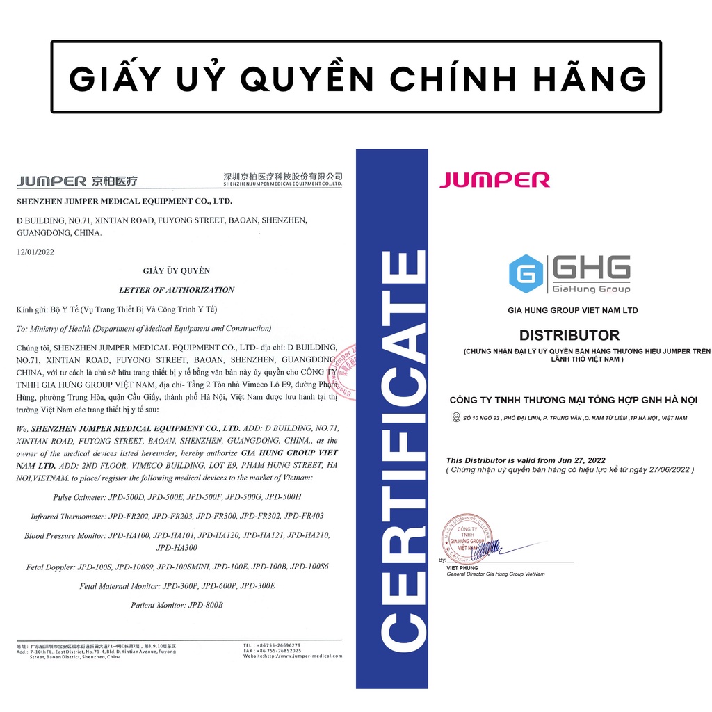Máy theo dõi nhịp tim thai nhi cầm tay tại nhà Jumper JPD-100s9  có cảm biến tim thia bất thường