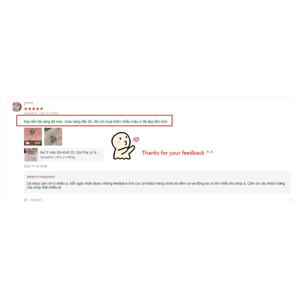 Set 3 viên đá pha lê K9, đá khối màu trắng siêu sáng, nhiều hình dạng trang trí móng tay nghệ thuật