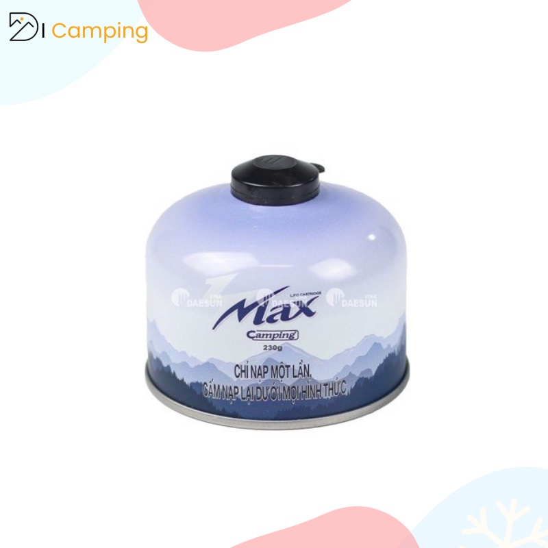 Bình Dã Ngoại Max Camping 230g và Max Crv 220g