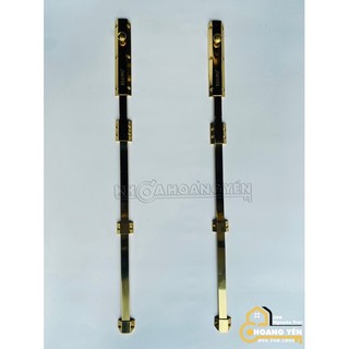 Chốt cửa bằng đồng, chốt cổng bằng đồng 60cm chính hãng EL - chốt dẹt