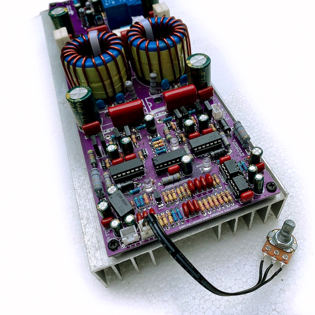 BO CÔNG SUẤT CLASS D 8 MOSFET - PA 6000 và  BTL 2500W