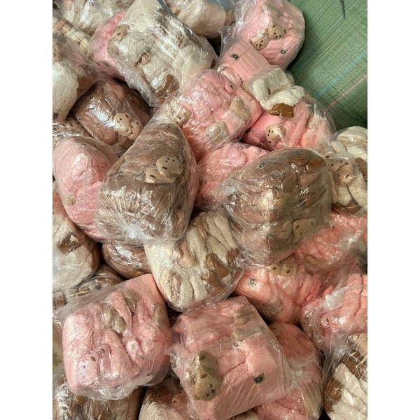 SÉT NÓN LEN KÈM KHĂN CỔ TAI HÌNH GẤU CHO BÉ TRAI BÉ GÁI 1 ĐẾN 7 TUỔI