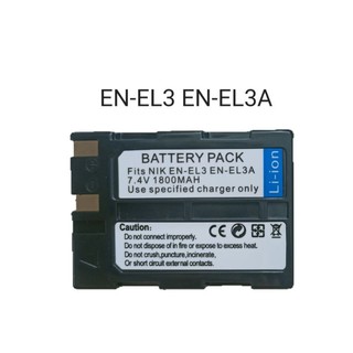 Pin nikon en-el3a, en-el3 1800mah, 7.4v