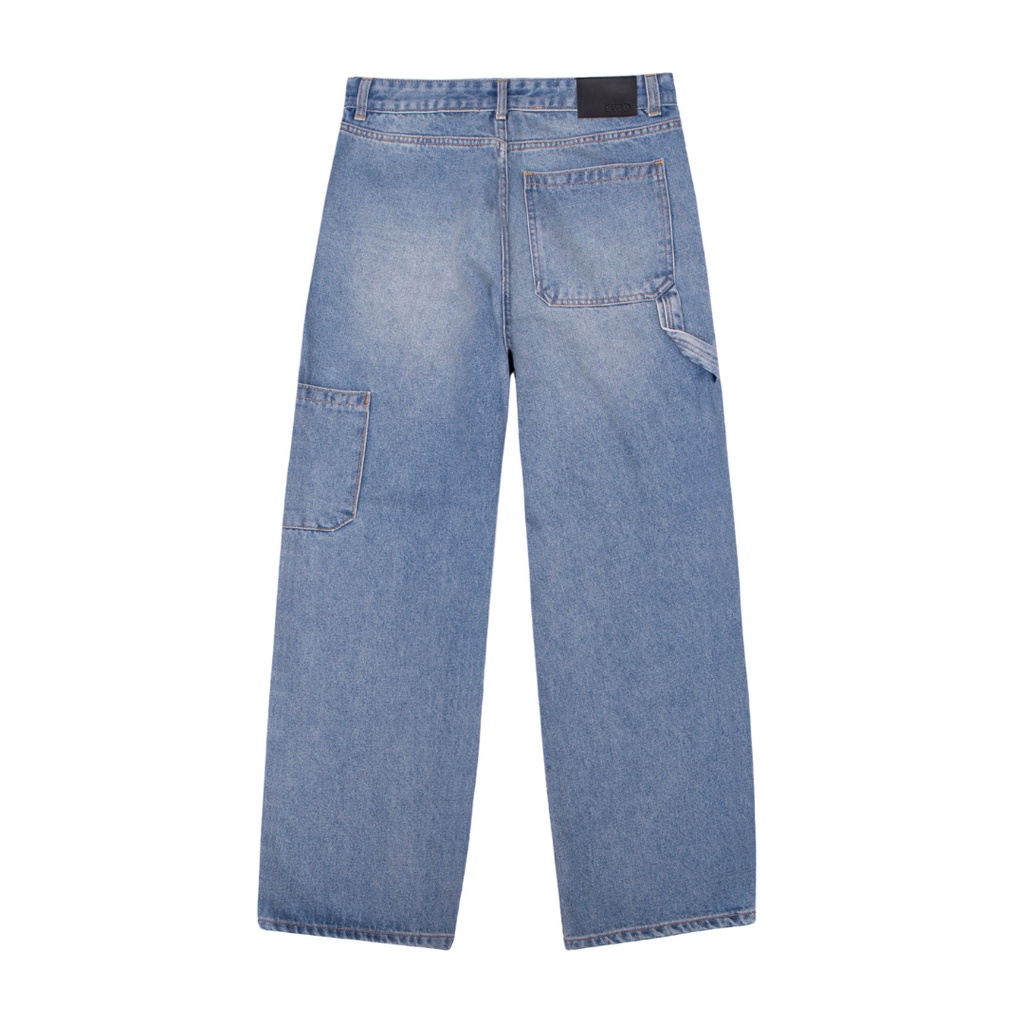 SWE - Quần Jeans nam nữ STRAIGHT dáng đứng form rộng thời trang chính hãng năng động trẻ trung