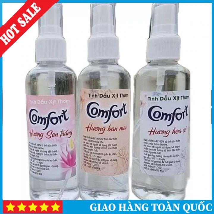 Tinh Dầu Xịt Thơm Quần Áo Comfort 100ml
