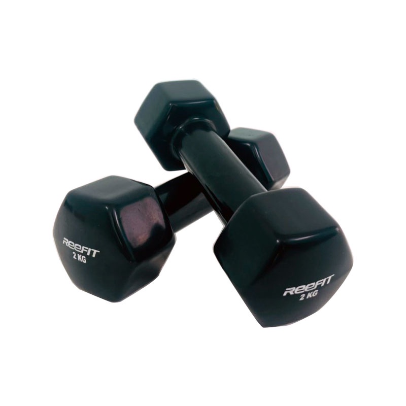 Bộ 2 tạ tay cao su 2kg Reefit