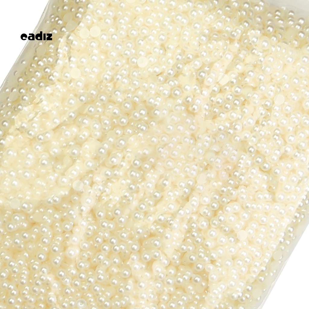 1 Túi Hạt Ngọc Trai Giả Mini Trang Trí Móng Tay Chống Rơi