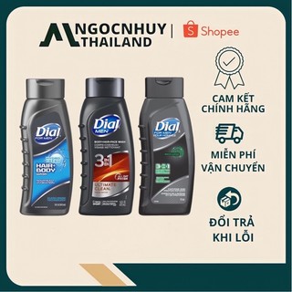 Sữa tắm gội nam dial for men 473ml mỹ
