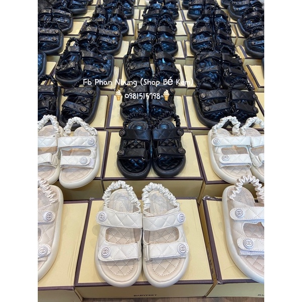 Dép Sandal Quai Dán Cho Bé Gái Hàng QCCC Chuẩn Ảnh