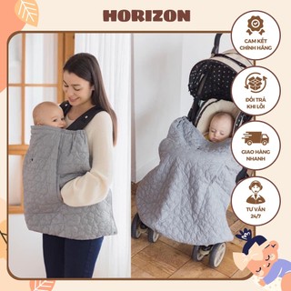 Choàng địu, choàng xe đẩy 2hand tránh mưa gió lạnh cho bé an toàn, tiện lợi siêu nhẹ