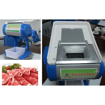 Máy cắt lát thịt heo thịt bò thực phẩm quay tay không sử dụng điện 70A