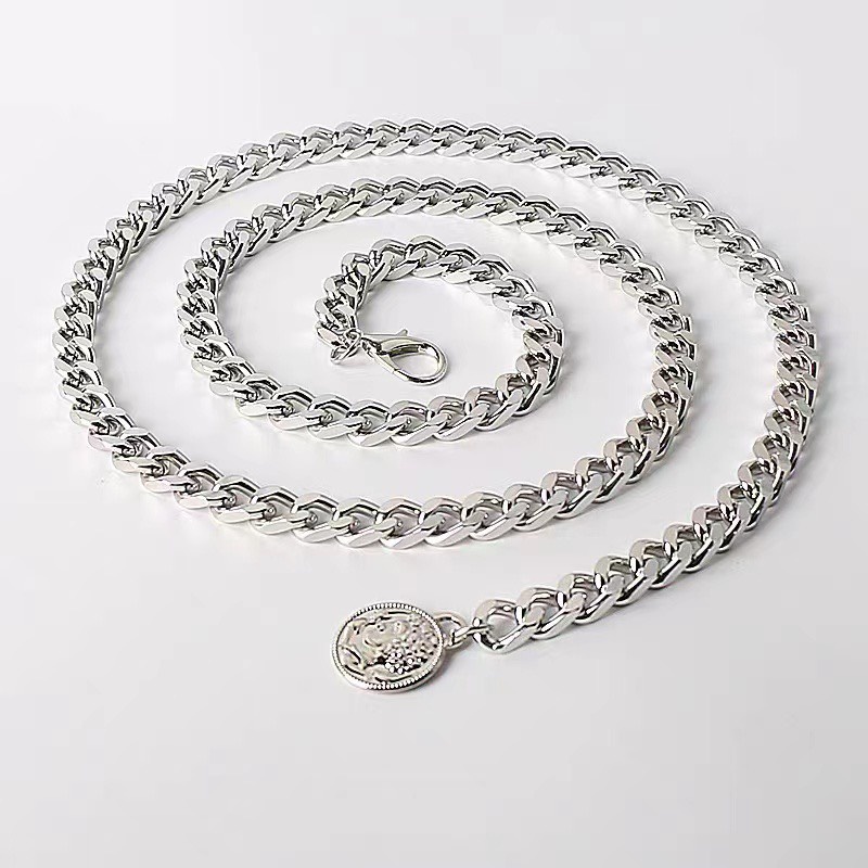 Đai váy Belt xích đơn 2 màu HOT HIT