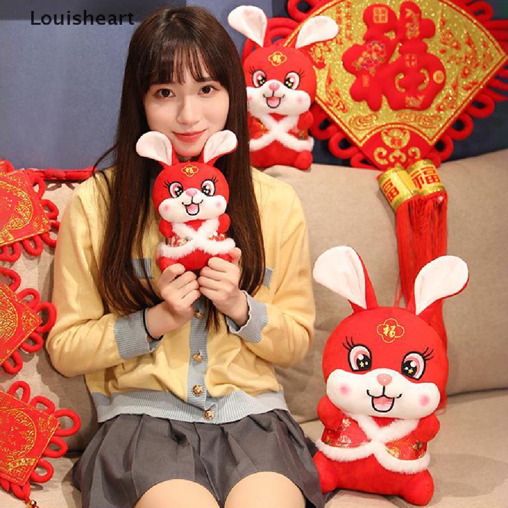 Thỏ Nhồi Bông Louisheart 2023 Phong Cách Trung Hoa