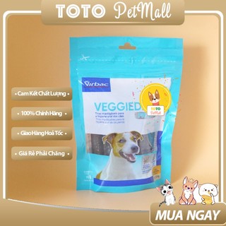 Thanh Nhai Virbac Veggiedent Fresh Giúp Sạch Răng, Thơm Miệng Cho Chó 🎉 Totopetmallhn
