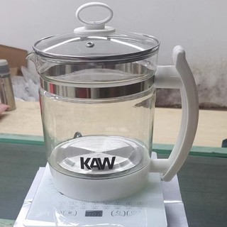 Ấm siêu tốc thủy tinh, ấm điện đa năng kaw, thủy tinh cao cấp chịu nhiệt, tay cầm cách nhiệt chắc chắn