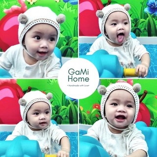 Mũ len dễ thương bé trai và bé gái từ 0-12 tháng tuổi