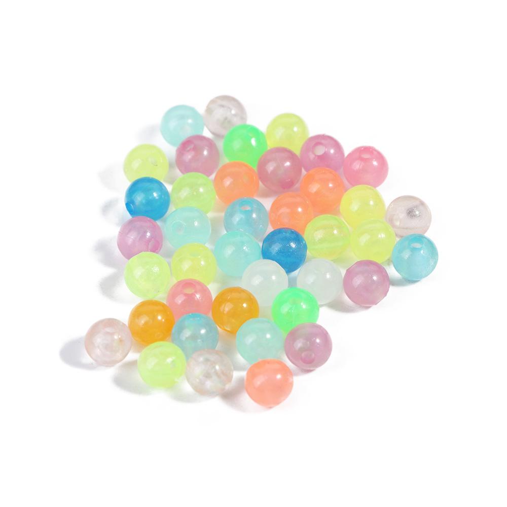 Hạt Charm Phát Quang 6-8 - 10-12mm Dùng Làm Trang Sức DIY