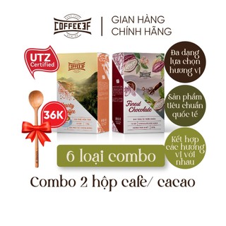 Combo lương về sale to - 2 hộp cà phê hoà tan coffee 3f