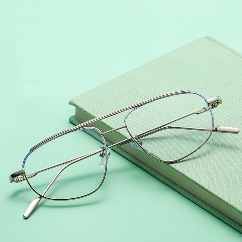 Kính Mát Gọng Kim Loại Phong Cách Âu Mỹ Thời Trang Cho Nam Nữ