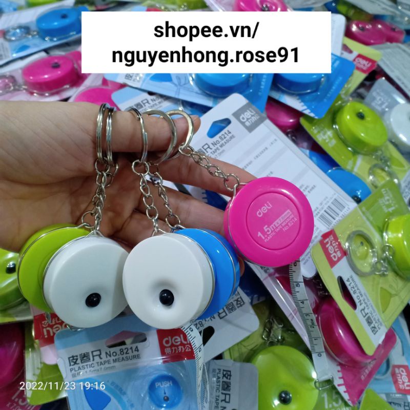 Thước dây deli 1.5m