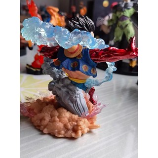 Mô hình Luffy gear 4 chibi nhân vật One Piece