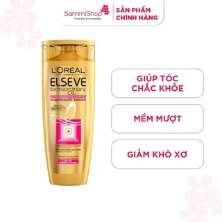 Dầu Gội hoặc Dầu Xả Chiết Xuất Tinh Dầu Hoa Tự Nhiên L'Oreal Paris Elseve Extraordinary Oil Ultra Nourishing