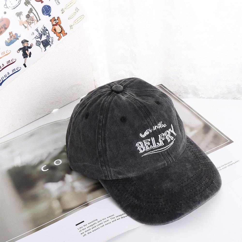 Mũ Lưỡi Trai Cotton Màu Trơn Chống Nắng Mùa Hè Điều Chỉnh Được Phong Cách Vintage Đường Phố Cho Cặp Đôi Back2