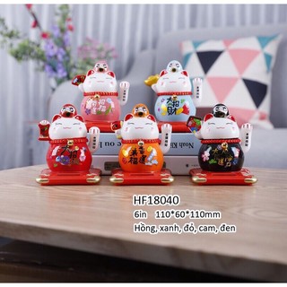Mèo thần tài Y0204 Phong thủy may mắn tài lộcLàm ống heo