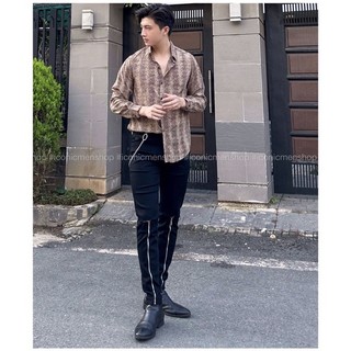 Sơ mi vải lụa lạnh mềm mịn mát