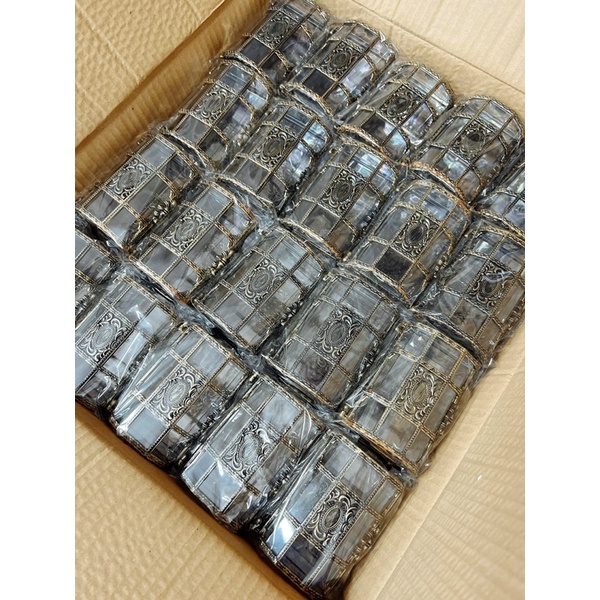 Rương vàng đựng kẹo scl kt 10,5x8x6,5cm trang trí rỏ quà tết