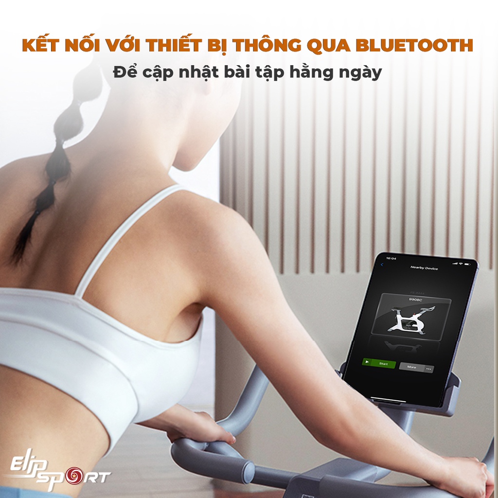 Xe Đạp Tập ELIP Marcus - Thiết kế hiện đại, chịu tải trọng lớn