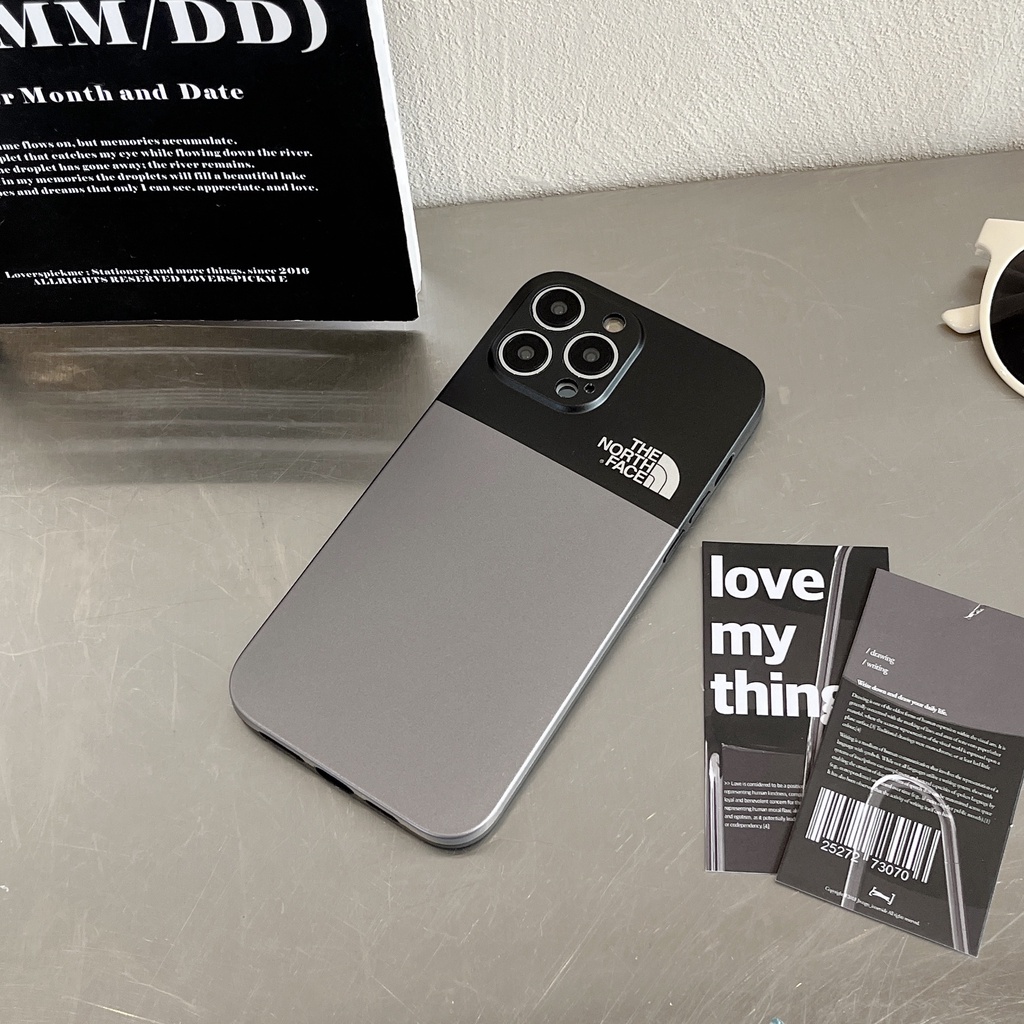THE NORTH FACE Ốp Điện Thoại Mềm Họa Tiết Hoạt Hình Cho iPhone11 11promax iPhone12 12pro 12promax iPhone13 13pro 13promax iPhone14 14plus 14pro 14promax