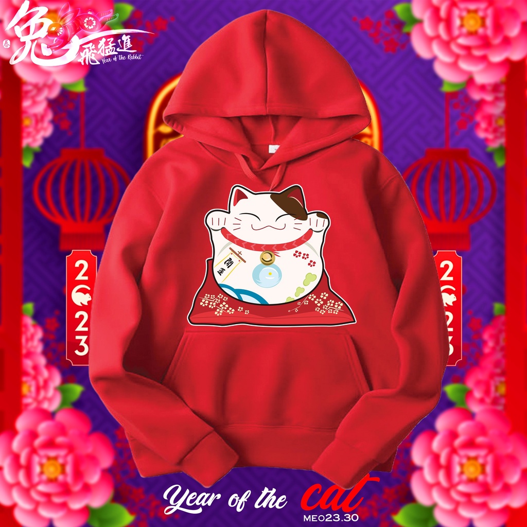 áo hoodie đỏ dịp Tết, áo Tết bán chạy nhất MEO23.30