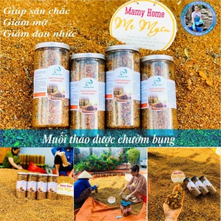 Combo 2 hộp muối thảo dược kèm đai quấn