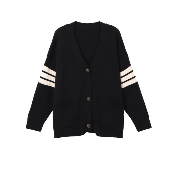 Áo cardigan Thom kẻ sọc giống Jin Sun Ho  phim Cheer Up