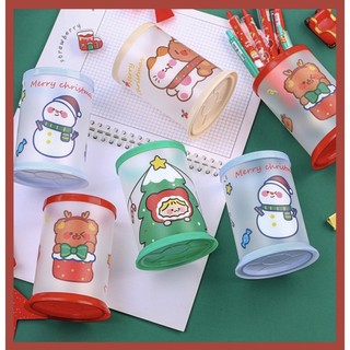 Lọ đựng bút noel giáng sinh