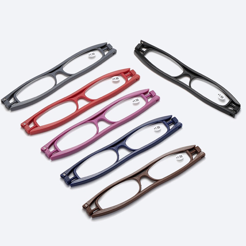 Kính Đọc Sách Gấp Được PTQ Có Thể Xoay 360 Độ Dành Cho Người Lớn Tuổi