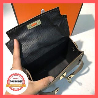 { GIÁ SỈ } Túi hm size 19 da lì kèm hộp tặng khăn lụa