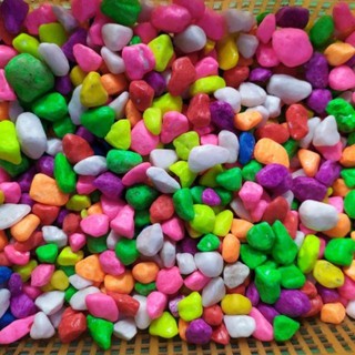 Sỏi màu trang trí bể cá cảnh 200g