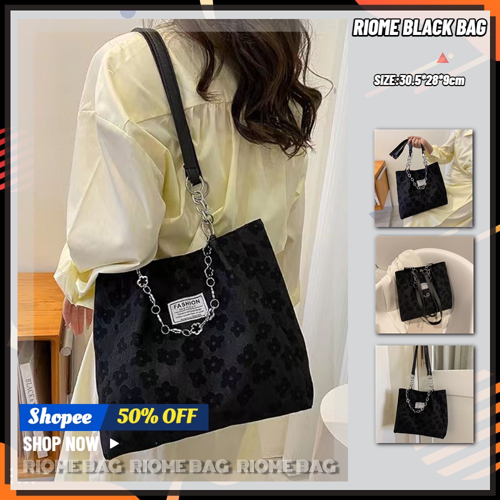 Túi Xách Tay Màu Đen Họa Tiết Kẻ Ô Vuông Phong Cách Công Chúa Cổ Điển Thời Trang Mùa Hè Cho Nữ