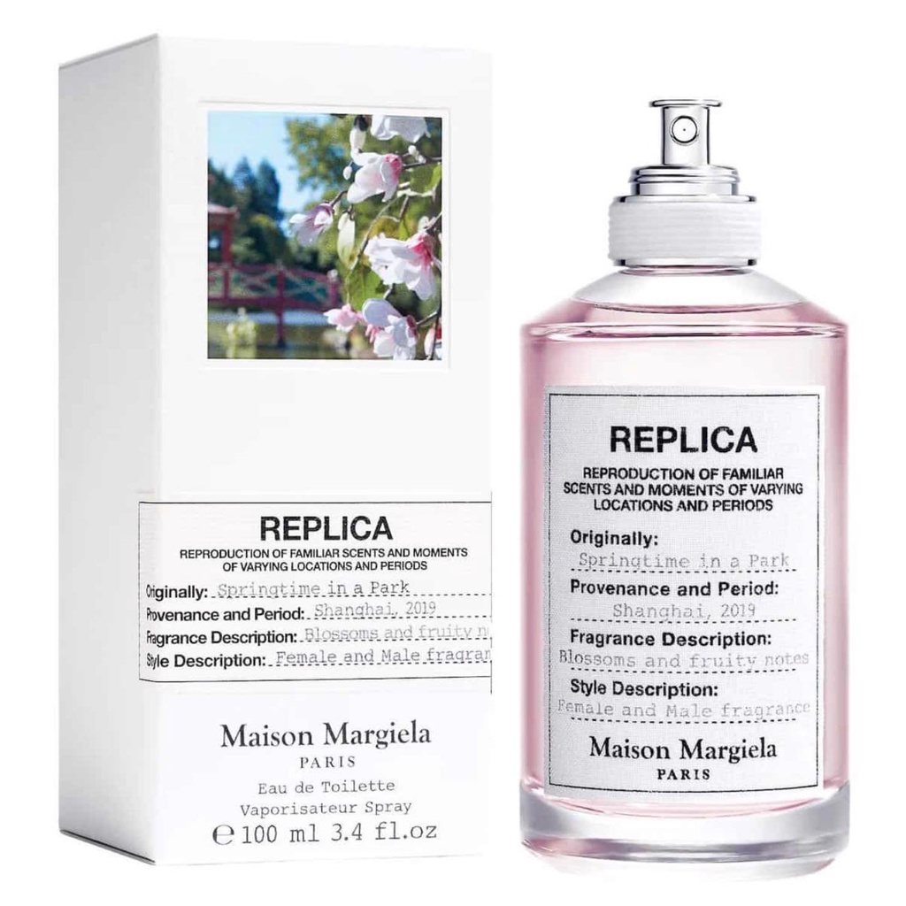 (Chính hãng) Mẫu thử - Nước hoa unisex Maison Margiela Replica Springtime In A Park EDT 10ml