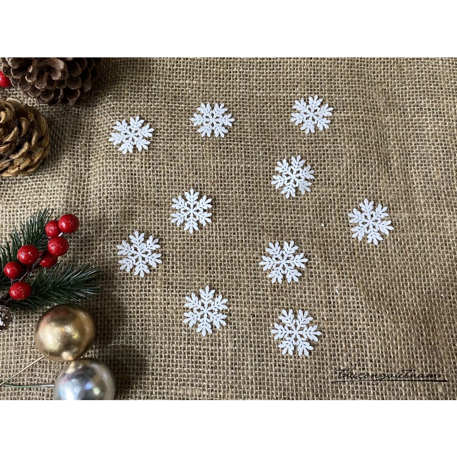 Bông tuyết vải nỉ