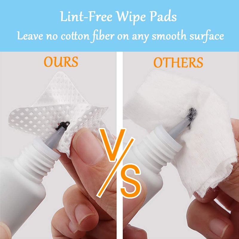 Bộ 200 Miếng Bông Tẩy Trang Làm Sạch Sơn Móng Tay Nghệ Thuật JP5