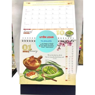 Lịch để bàn 2023