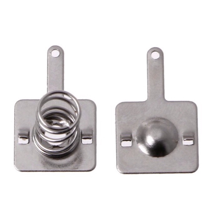 Bộ 4 cặp lò xo tiếp xúc chân pin AAA