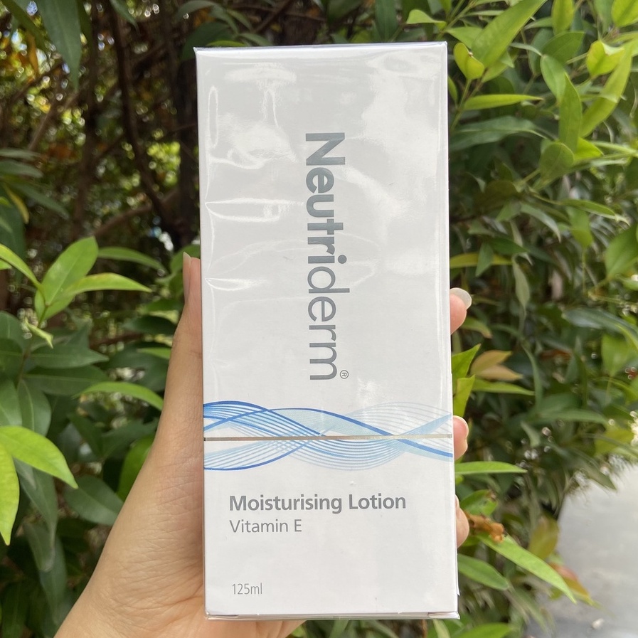 Kem Dưỡng Ẩm Ngừa Rạn Da cho Mẹ Bầu và Mẹ Sau Sinh Neutriderm Vitamin E 125ml Giữ Ẩm Da -  Phòng Lão Hóa