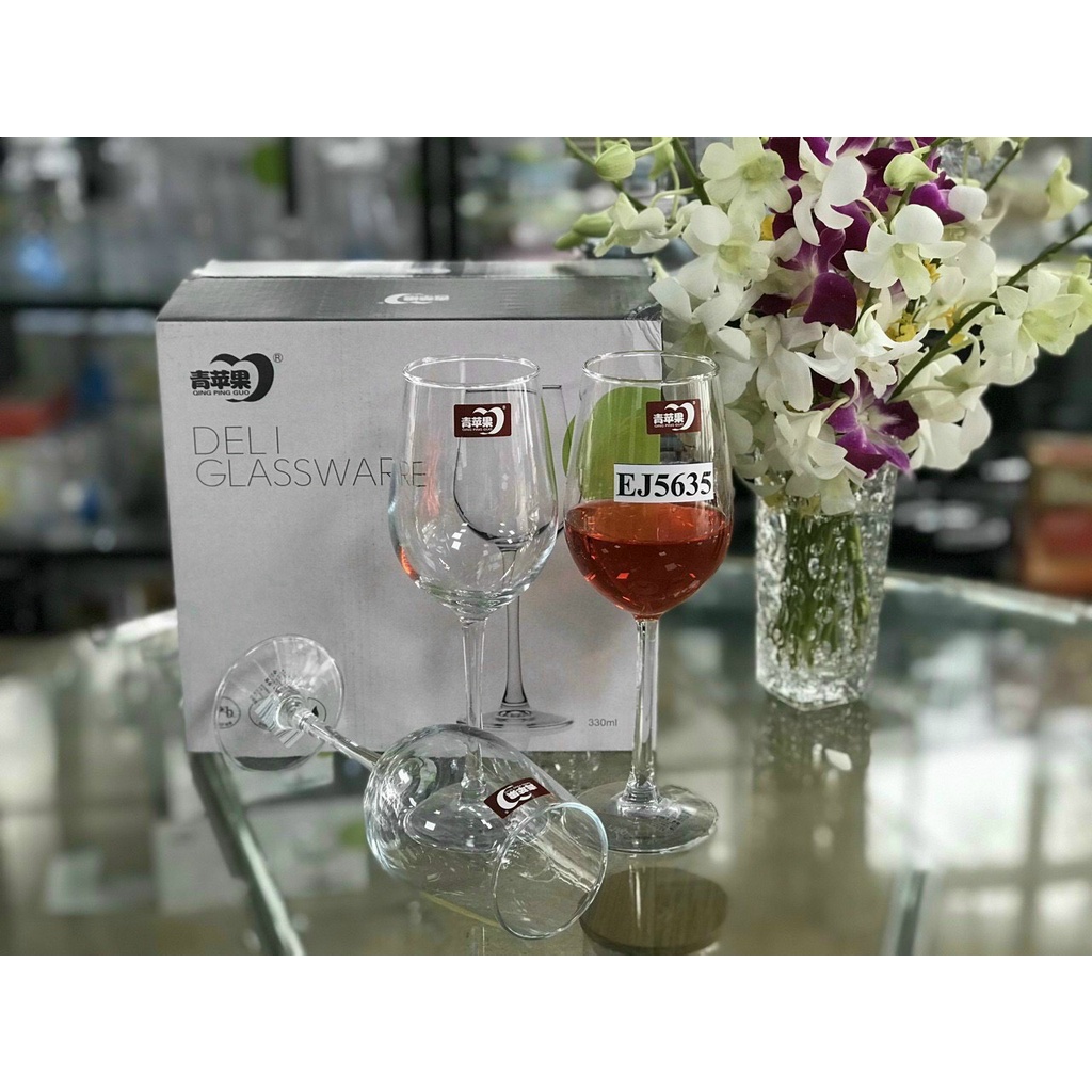 Bộ 6 ly rượu vang