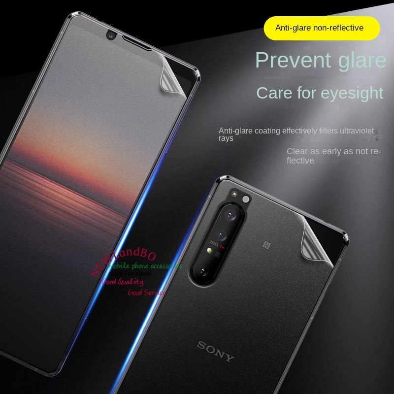 2 Phim Dán Bảo Vệ Mặt Sau Cho Điện Thoại Sony Xperia 1 5 10 ii iii iV Pro I
