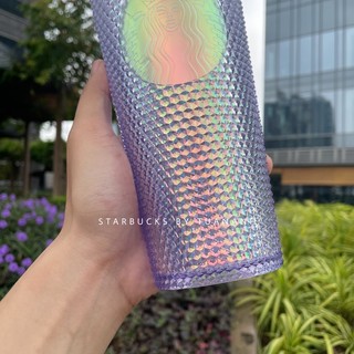 [Chính hãng] Ly Starbucks Studded Iridescent Purple 710ml
